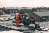 SRN4 Swift (GH-2004) at the Hovercraft Museum